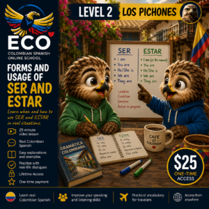 Forms and Usage of SER and ESTAR